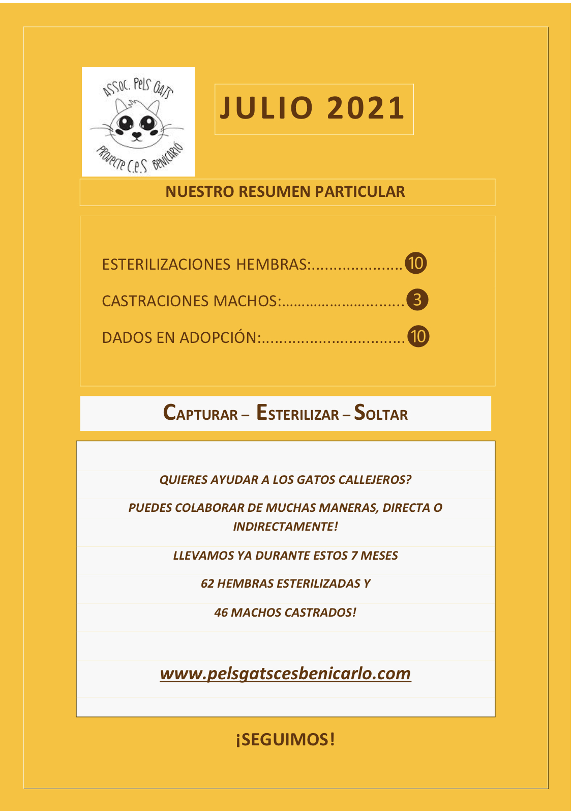 Actividad CES Julio 2021